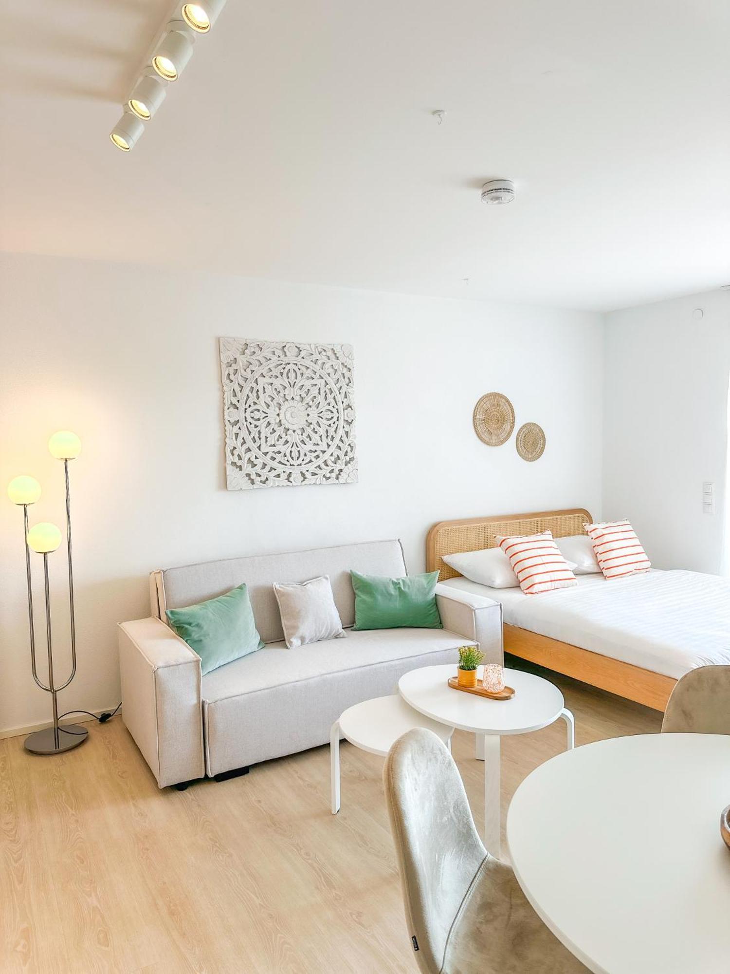 Thesunset Club - Studio II - Kueche - Balkon - Parken Memmingen Exteriör bild