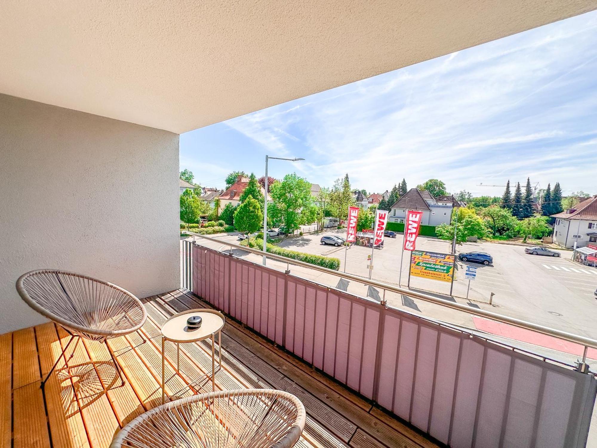 Thesunset Club - Studio II - Kueche - Balkon - Parken Memmingen Exteriör bild